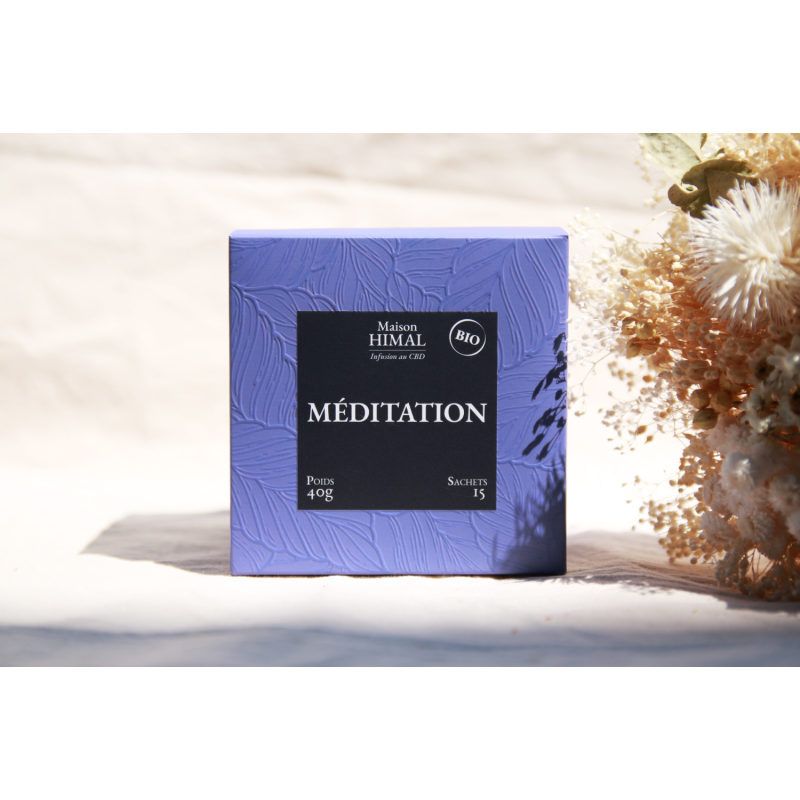 Tisane CBD bio méditation | MAISON HIMAL Tisane CBD bio méditation | MAISON HIMAL