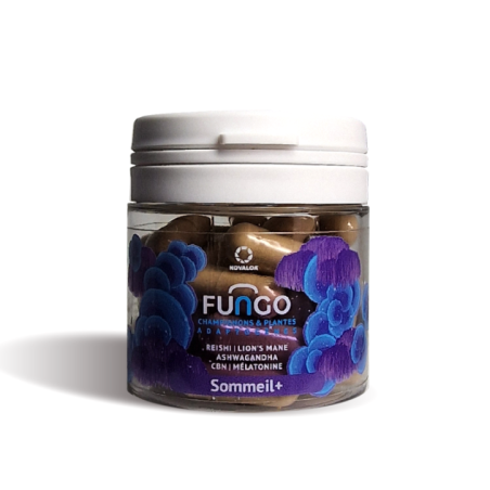 Gélule CBN & chignons sommeil+ | FUNGO, NOVALOA
