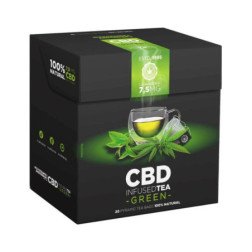 Thé vert enrichi au CBD sans THC Multitrance