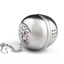Accessoire thé compact en acier - Infusion homogène sans résidu