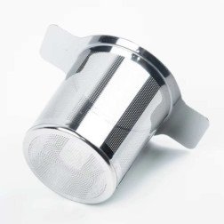 Infuseur à thé inox avec couvercle - Filtration maille fine