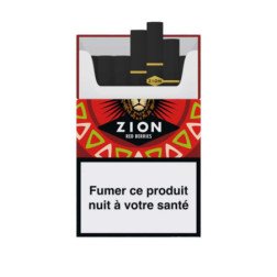 Red Berries ZION, 20 cigarettes, sans nicotine