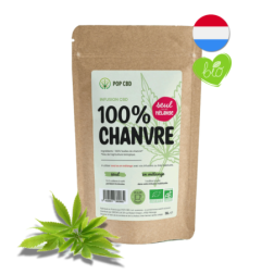 Infusion naturelle chanvre biologique sans THC  POP CBD
