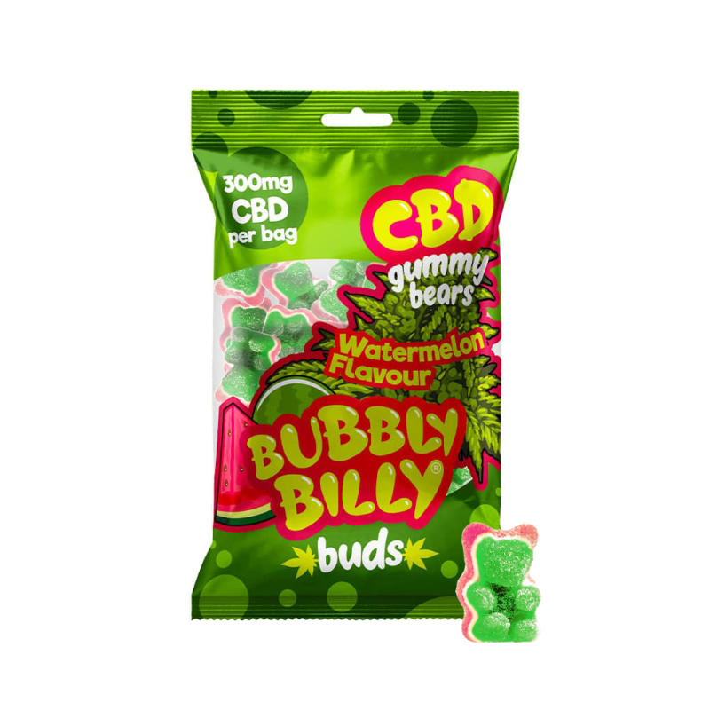 Bonbon CBD pastèque | BUBBLY BILLY Bonbon CBD pastèque | BUBBLY BILLY