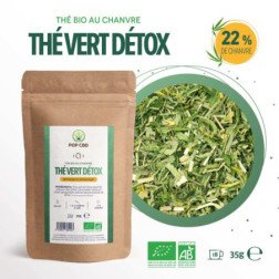 Thé CBD Bio Détox POP CBD  Sachet vrac
