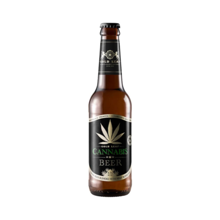 Bière CBD MULTITRANCE Or – bouteille dorée 33cl
