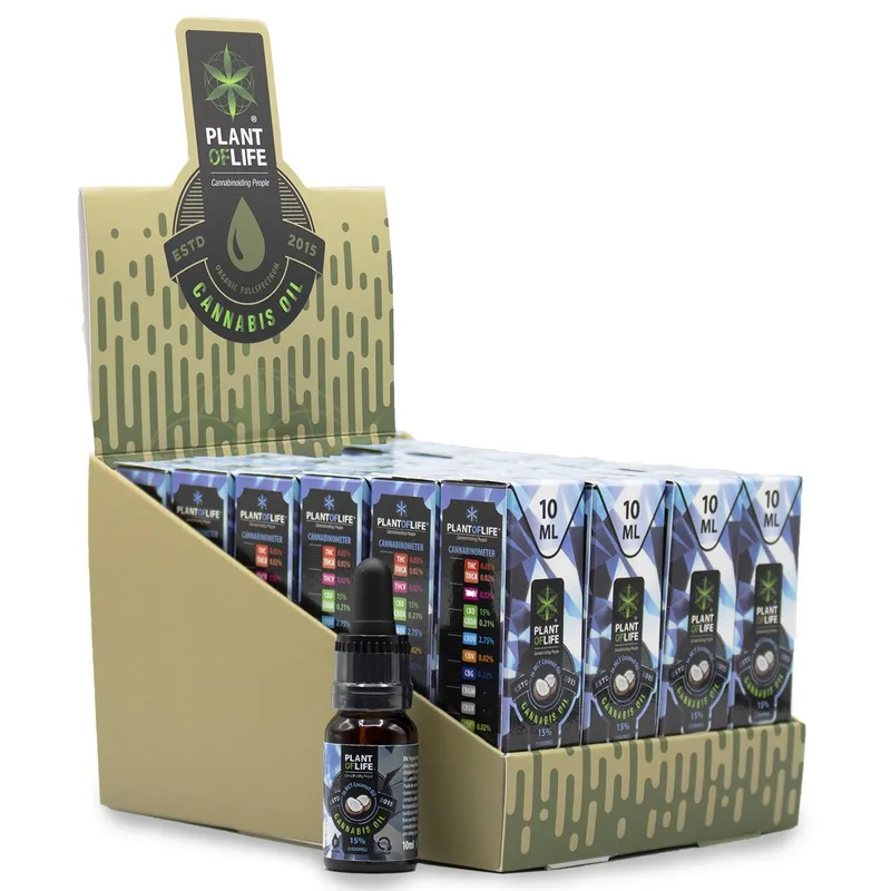 Huile CBD 15% full spectrum coco | PLANT OF LIFE Huile CBD 15% full spectrum coco | PLANT OF LIFE