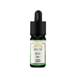 Huile CBD 20% Relax - GREENEO - Flacon 10 ml
