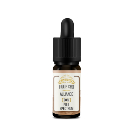Huile CBD 30% Full Spectrum Alliance - GREENEO - 10 ml