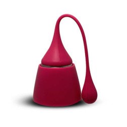 Infuseur à thé CBD rose - Silicone alimentaire et acier inox