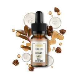 Huile CBD 40% Full Spectrum Alliance - GREENEO - 10 ml - France