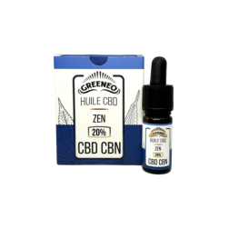 Huile CBD & CBN 20% Zen - GREENEO - Flacon 10 ml
