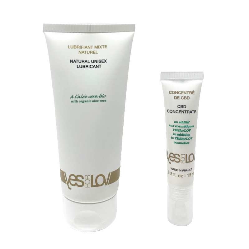 Lubrifiant aloé vera & concentré de CBD | YES FOR LOV Lubrifiant aloé vera & concentré de CBD | YES FOR LOV