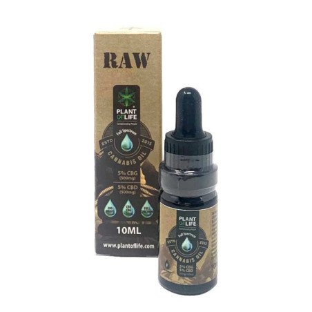 Flacon d’huile CBD & CBG 10% Full Spectrum avec pipette