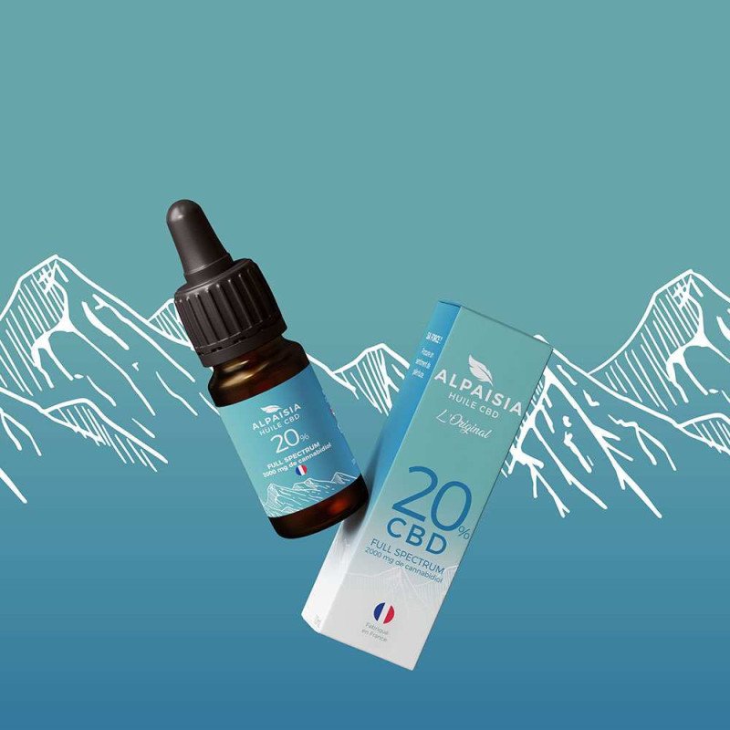 Huile CBD 20% full spectrum | ALPAISIA L'ORIGINAL Huile CBD 20% full spectrum | ALPAISIA L'ORIGINAL
