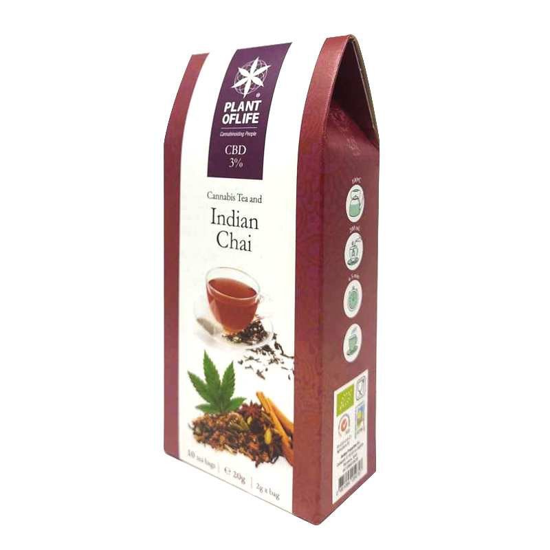 Thé CBD bio indian chai | PLANT OF LIFE Thé CBD bio indian chai | PLANT OF LIFE