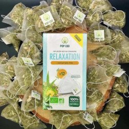 Tisane CBD Bio Relaxation POP CBD - 12 sachets