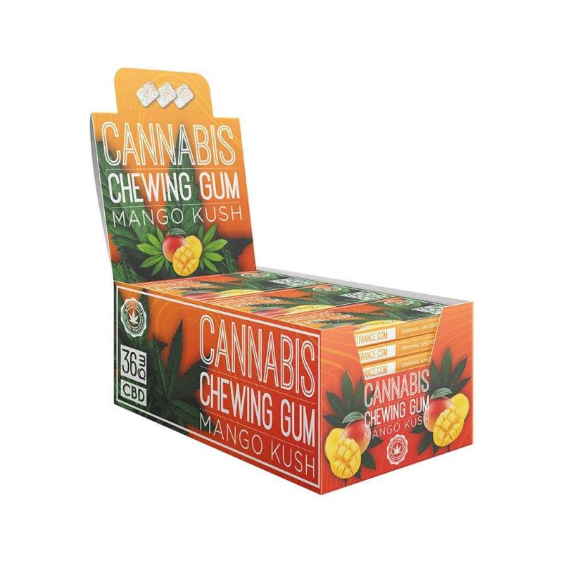 Chewing-gum CBD mangue | MULTITRANCE Chewing-gum CBD mangue | MULTITRANCE
