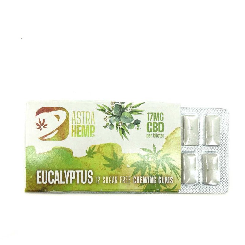 Chewing-gum CBD eucalyptus ASTRA HEMP Chewing-gum CBD eucalyptus ASTRA HEMP