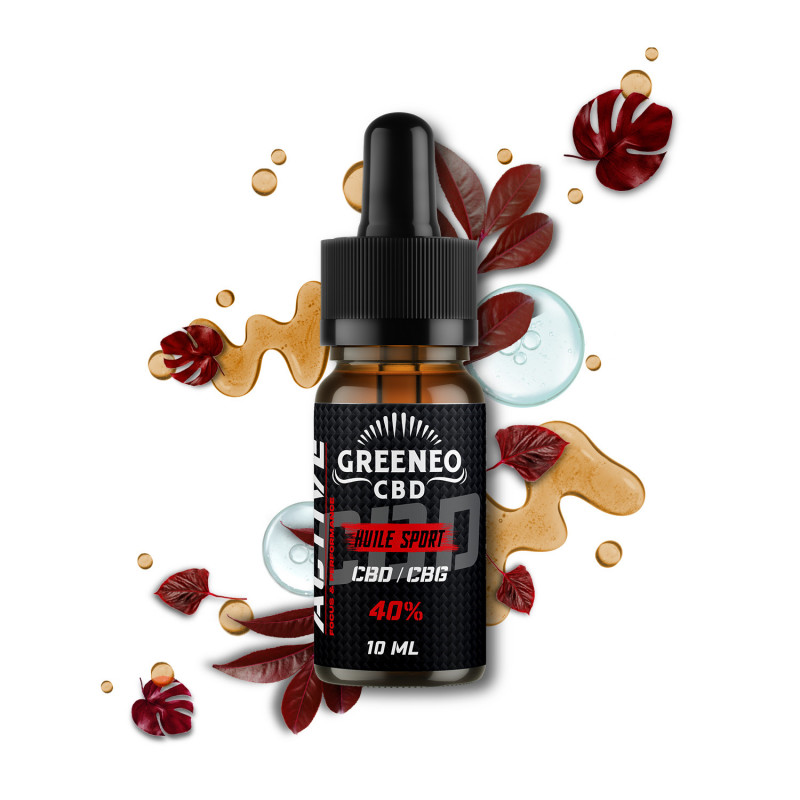 Huile CBD & CBG 40% active | GREENEO Huile CBD & CBG 40% active | GREENEO