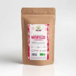Sachet vrac tisane bien-être féminin Tisane CBD bio natur'elles  POP CBD