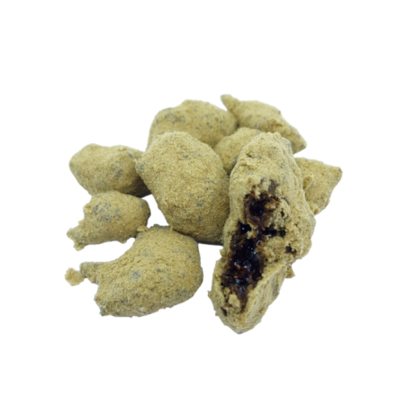 Moonrock CBD 45% - Résine premium enrobée de pollen pour une puissance maximale